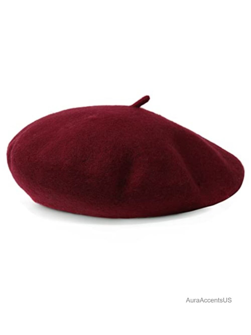 Wool Blend French Beret Hat Classic Winter Cap for Women